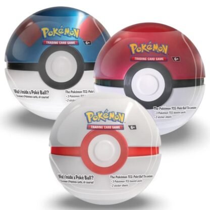 Poke Ball Tin Q3 2023 (Fusion Strike, Lost Origin, Silver Tempest)